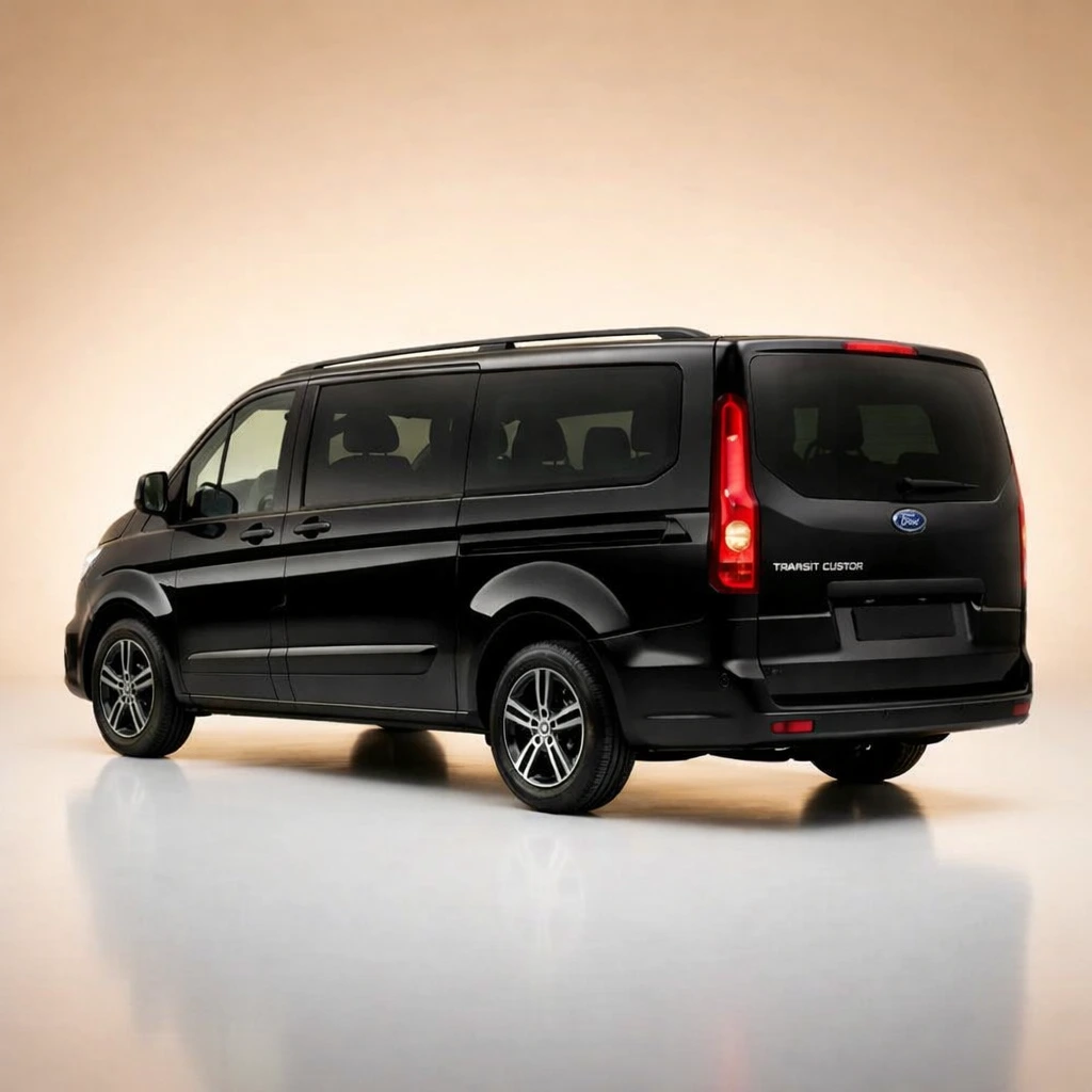 black Ford Tourneo Custom