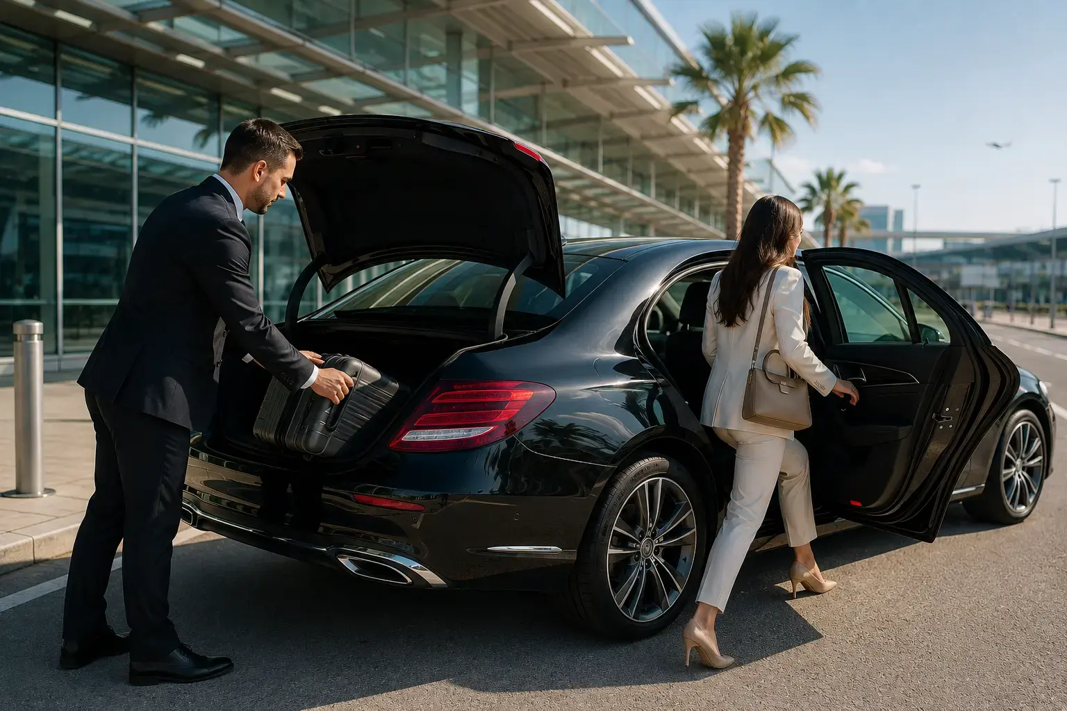 transfer Malaga airport La Herradura fixed rate bahía